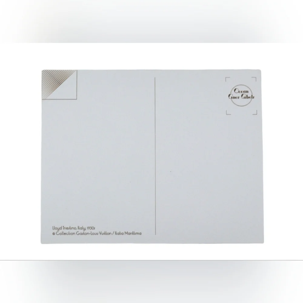 Louis Vuitton Ocean Liner Sticker Postcard - Picture 2 of 4